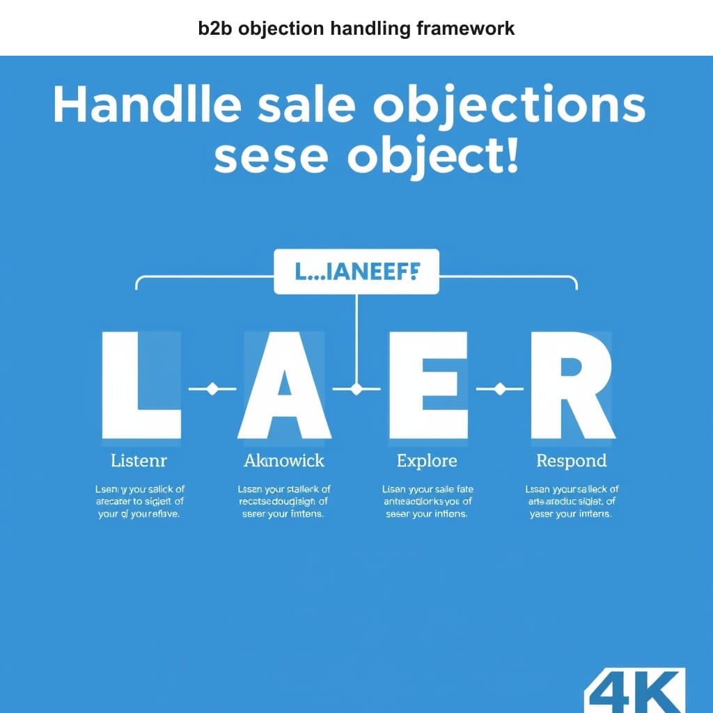 Illustration for B2B Objection Handling Framework for Outbound Leads — visual guide overview
