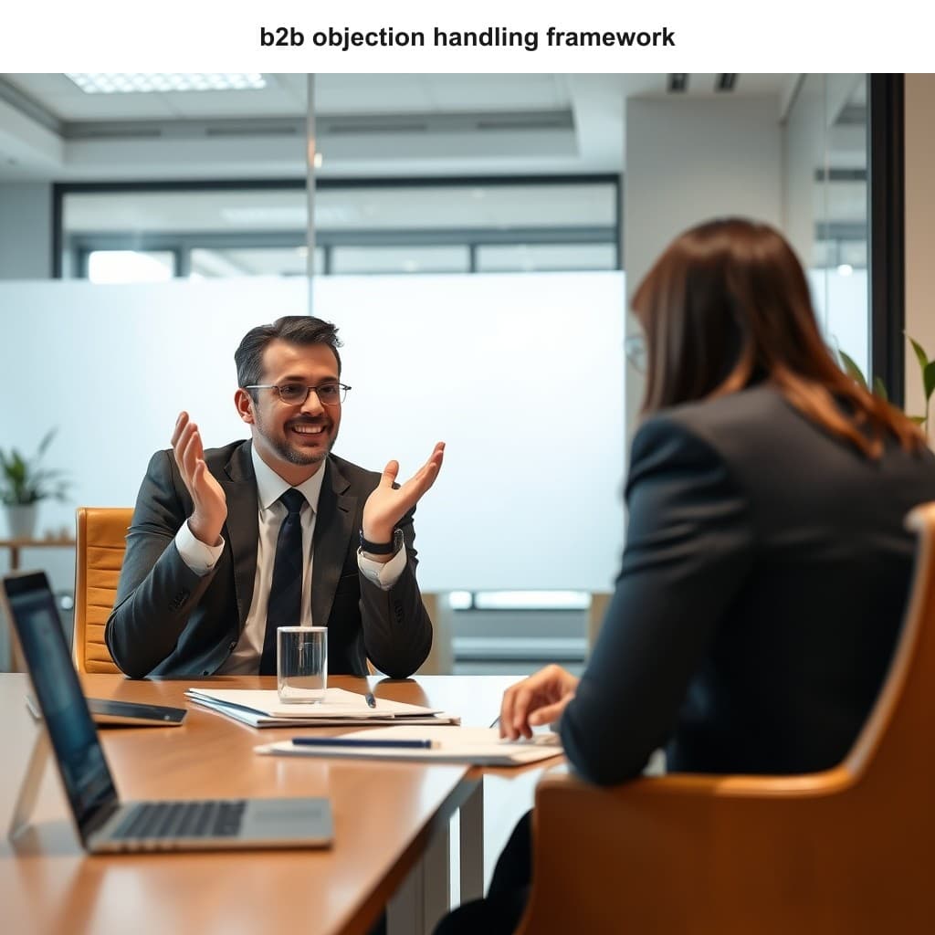 Step-by-step strategy breakdown for B2B Objection Handling Framework for Outbound Leads