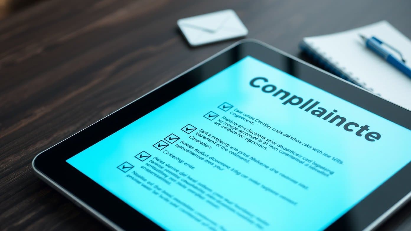 Illustration for CAN-SPAM Compliance Checklist for Cold Email Campaigns — visual guide overview