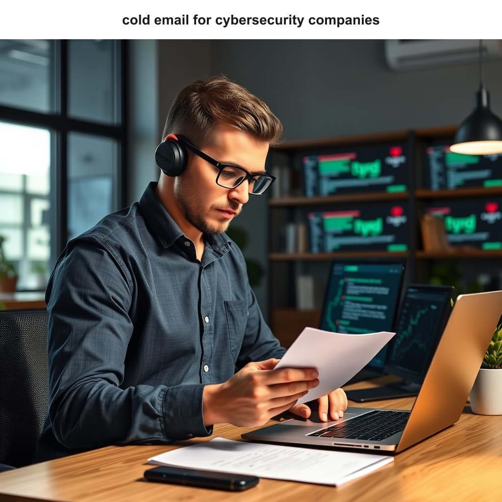Step-by-step strategy breakdown for Cold Email for Cybersecurity Companies