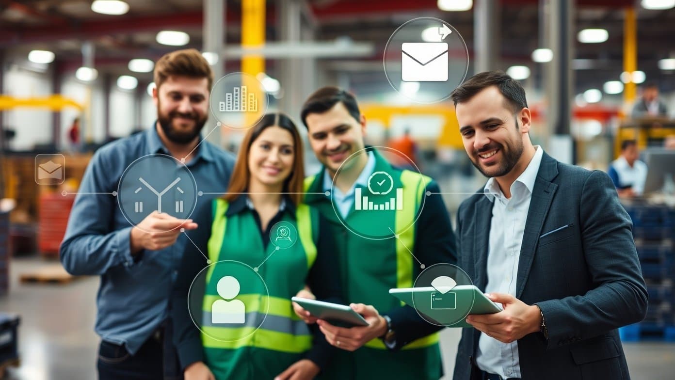 Illustration for Multi-Channel Outreach for Manufacturing Companies — visual guide overview