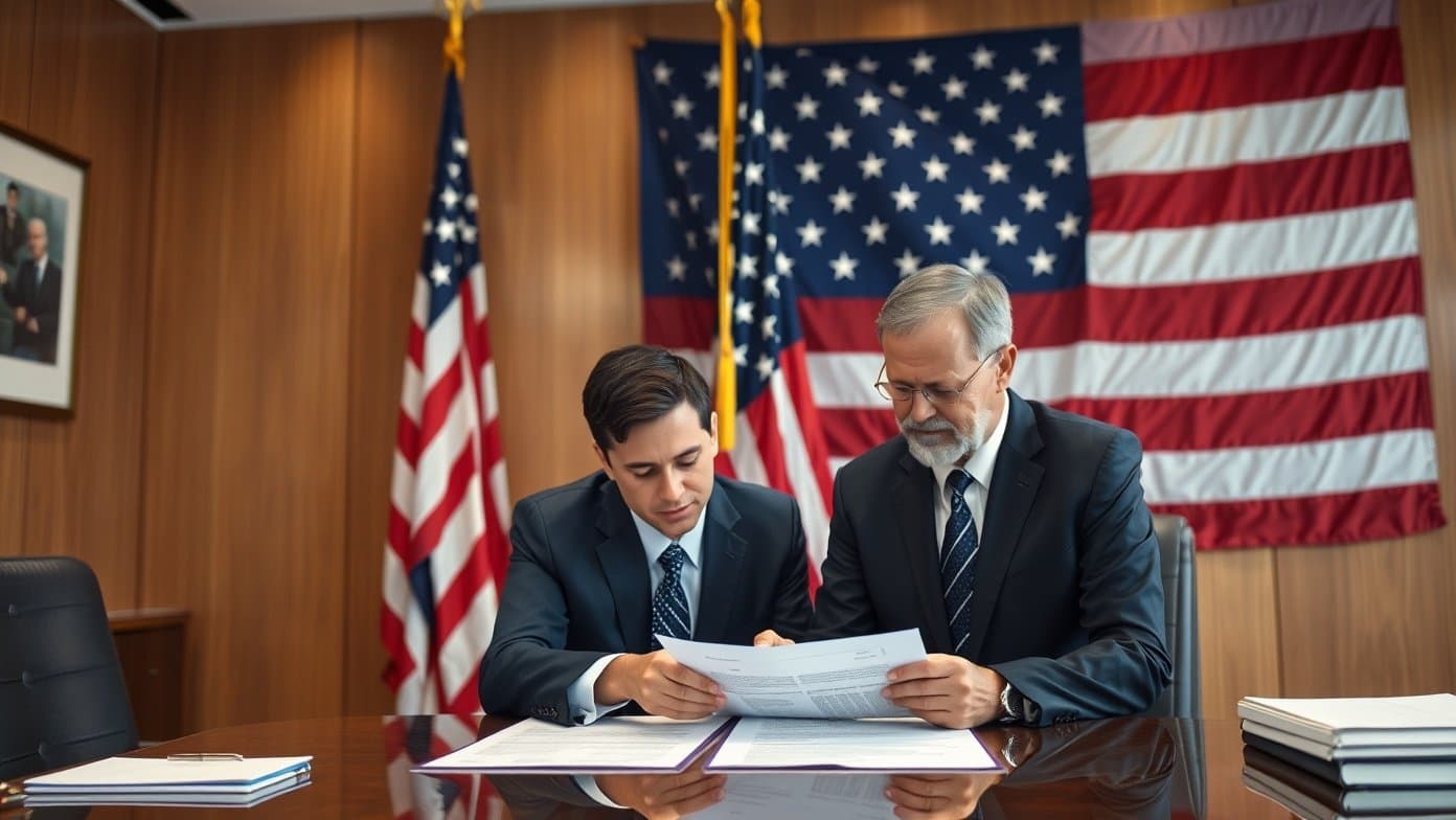 Illustration for Outbound Sales for Government Contractors: How to Win Federal and State Contracts — visual guide overview