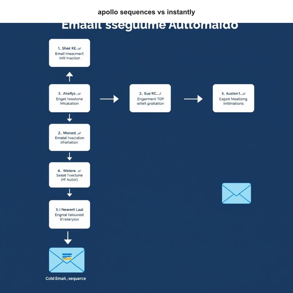 Illustration for Apollo Sequences vs Instantly: Sending Volume, Deliverability, Cost — visual guide overview
