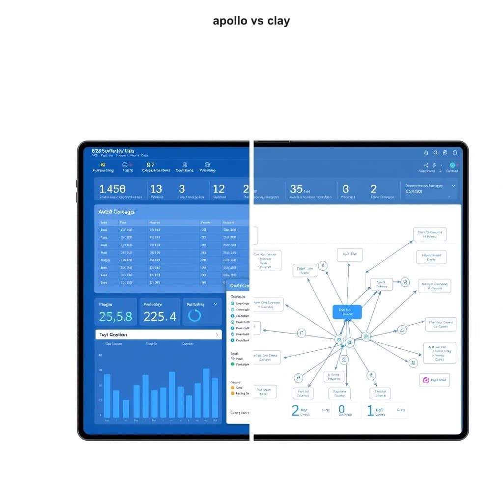 Illustration for Apollo.io vs Clay: Which Outbound Stack Actually Fits Your Team — visual guide overview