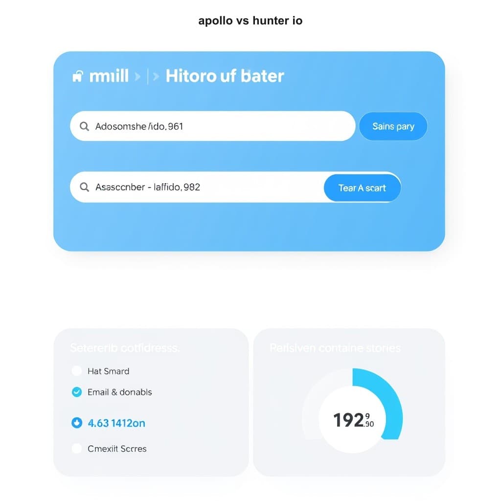 Illustration for Apollo.io vs Hunter.io: Which Is Better for Finding Email Addresses — visual guide overview