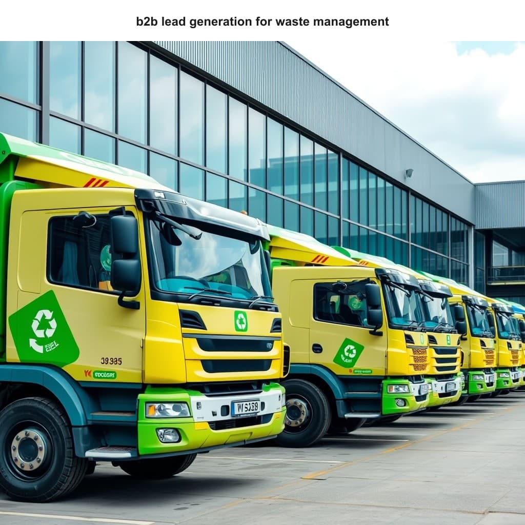 Illustration for B2B Lead Generation for Waste Management Companies — visual guide overview