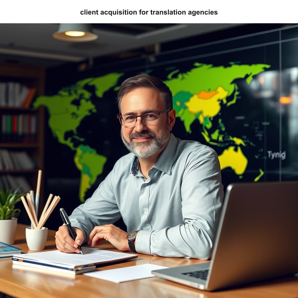 Step-by-step strategy breakdown for Client Acquisition for Translation and Localization Agencies