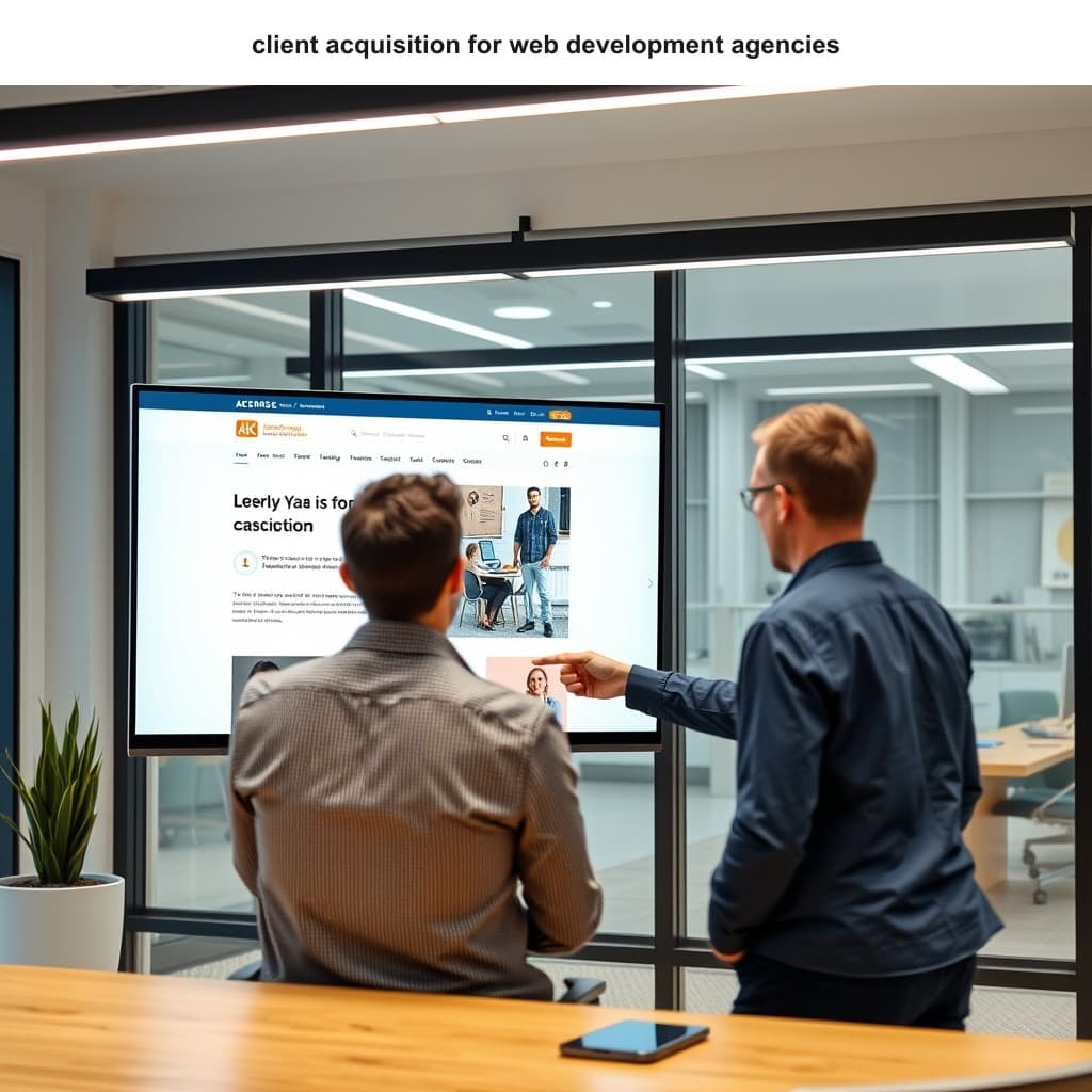 Step-by-step strategy breakdown for Client Acquisition for Web Development Agencies That Actually Books Projects