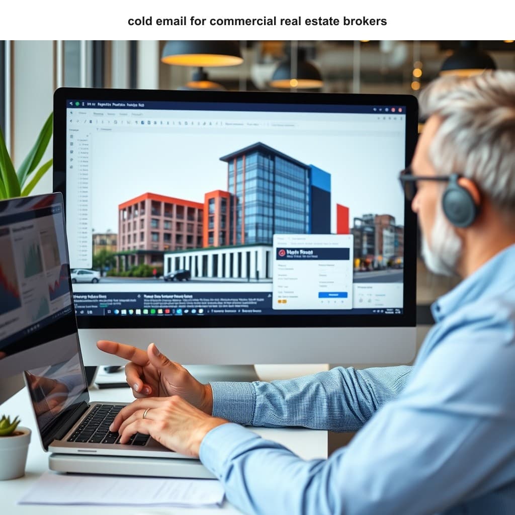 Illustration for Cold Email for Commercial Real Estate Brokers That Gets Investors to Reply — visual guide overview