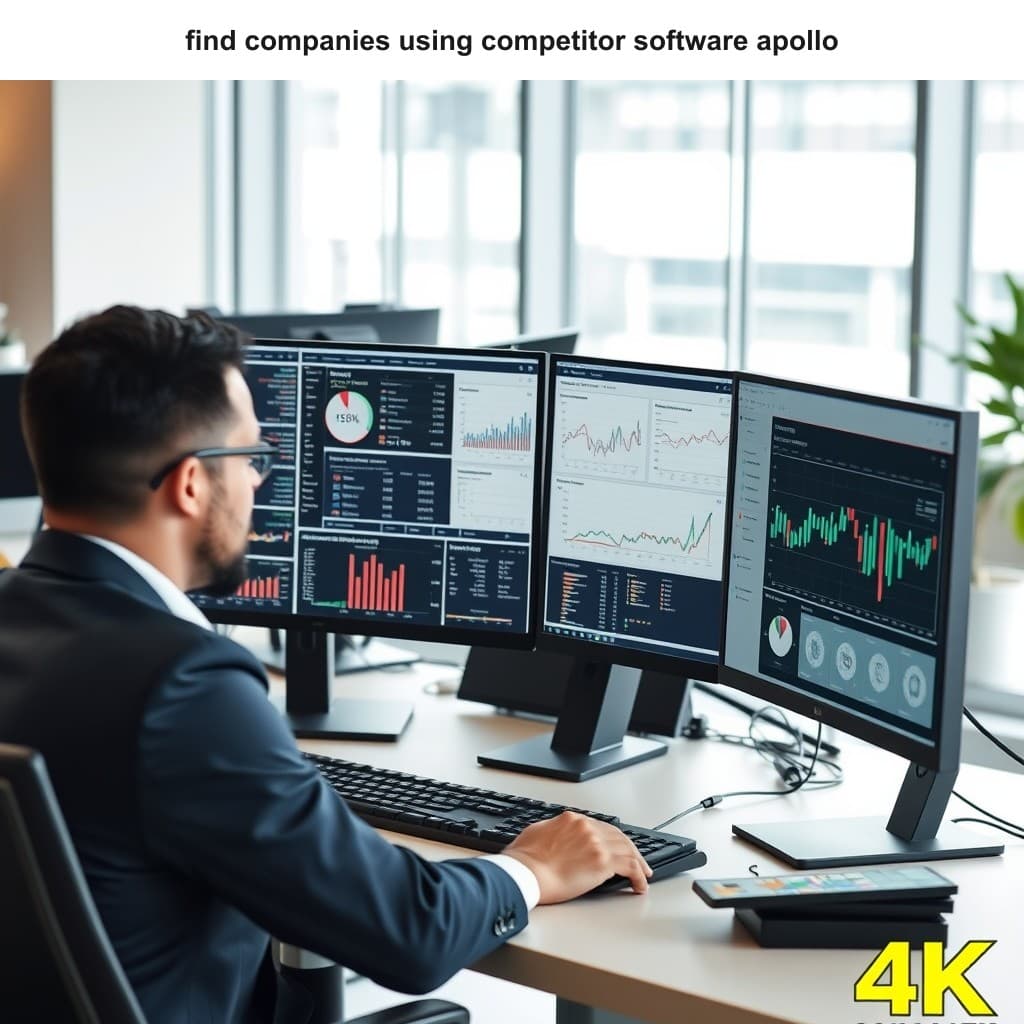 Step-by-step strategy breakdown for How to Find Companies Using Your Competitor's Software with Apollo
