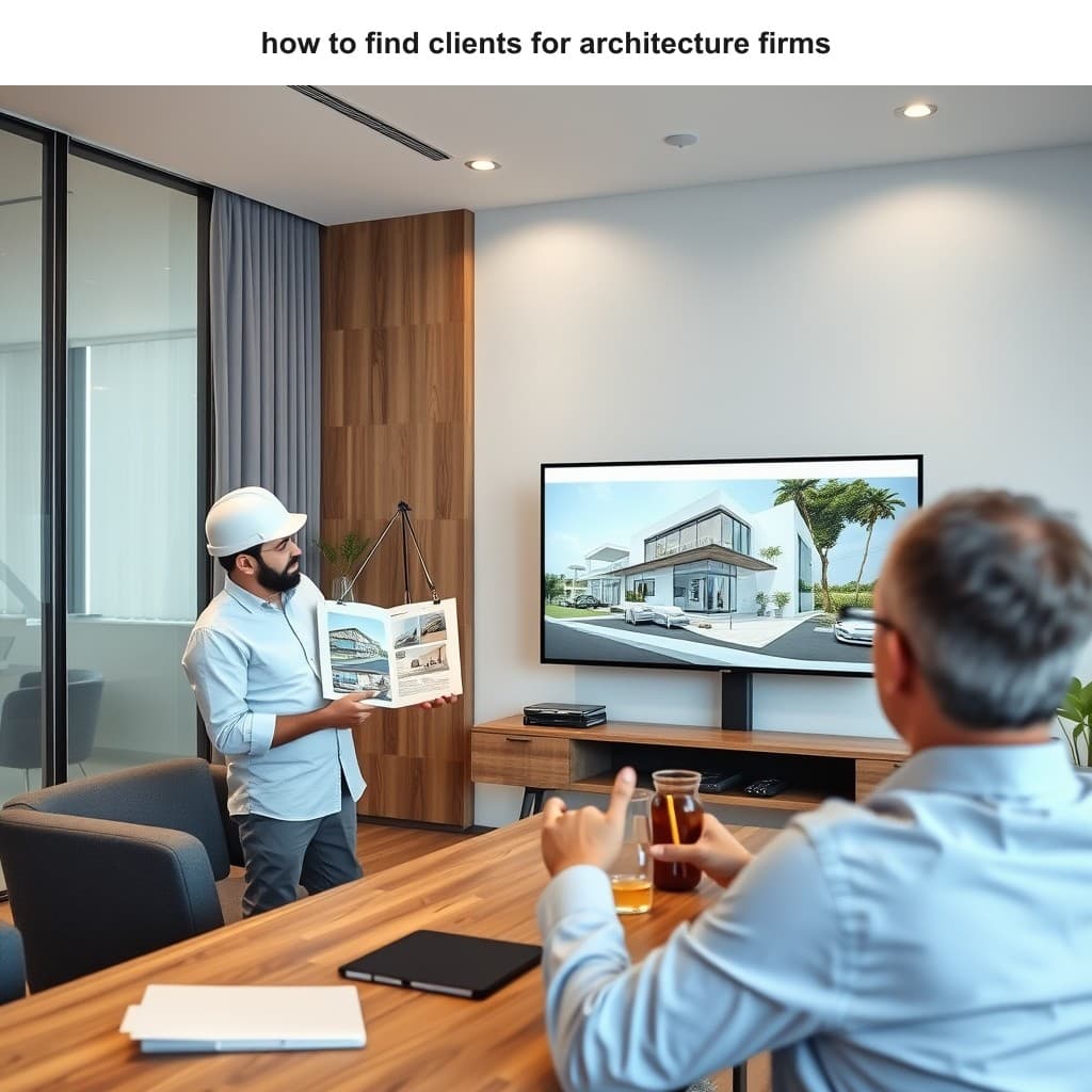 Step-by-step strategy breakdown for How to Find Clients for Architecture Firms
