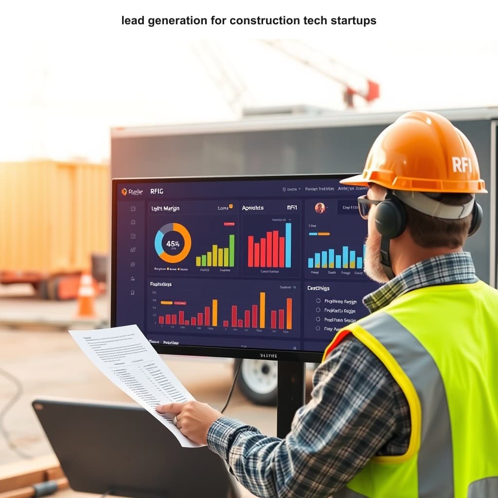 Step-by-step strategy breakdown for Lead Generation for Construction Tech Startups That Reaches General Contractors