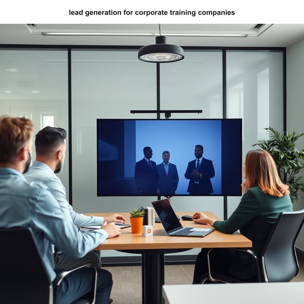 Illustration for Lead Generation for Corporate Training Companies That Win L&D Contracts — visual guide overview