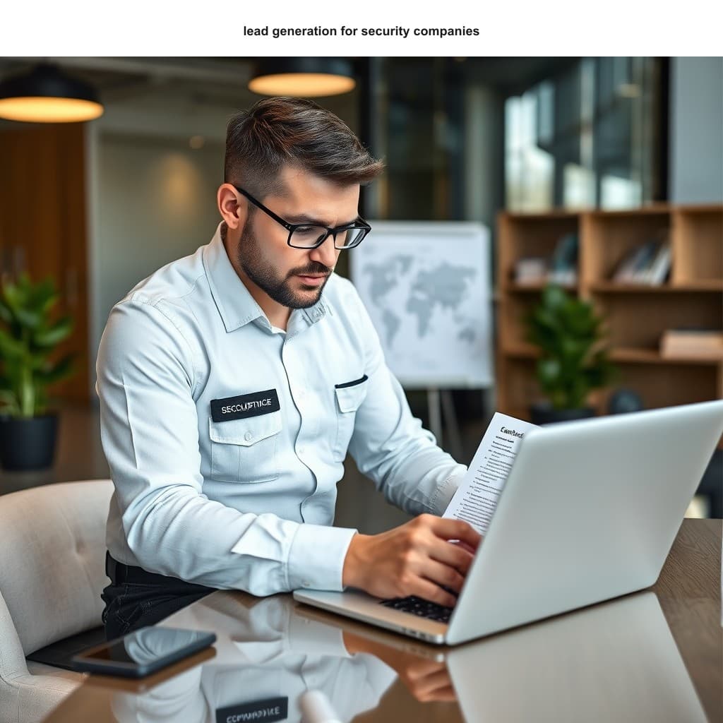 Step-by-step strategy breakdown for Lead Generation for Security Companies: Winning Commercial Accounts