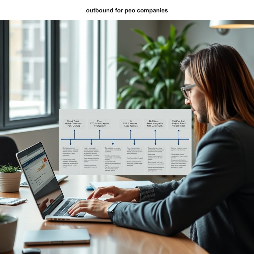 Illustration for Outbound for PEO and Payroll Companies That Reaches Founders and CFOs — visual guide overview
