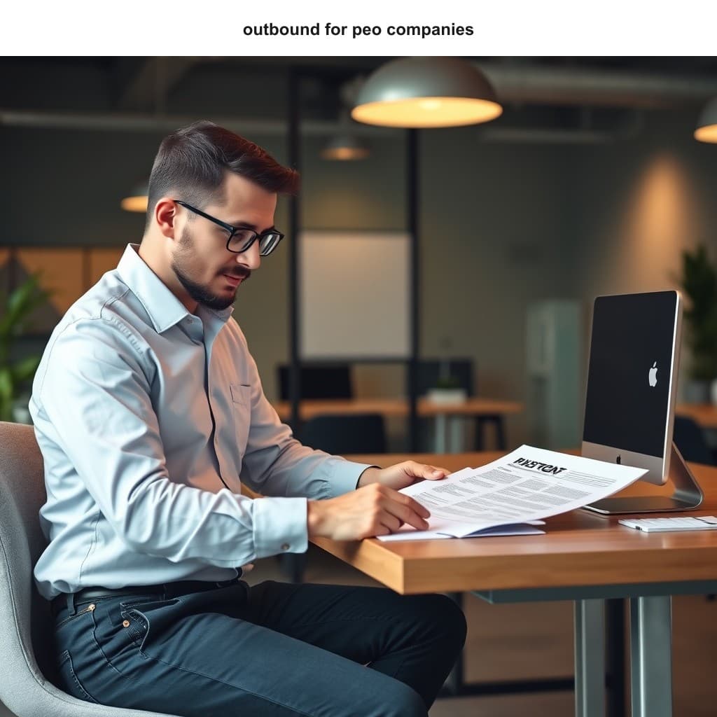 Step-by-step strategy breakdown for Outbound for PEO and Payroll Companies That Reaches Founders and CFOs