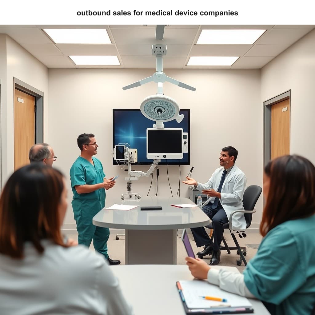 Illustration for Outbound Sales for Medical Device Companies: A Practical Playbook — visual guide overview