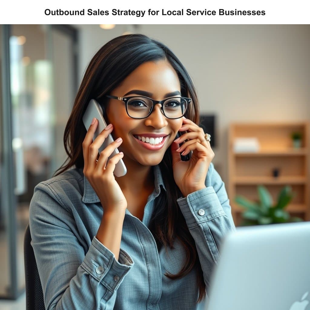 Illustration for Outbound Sales Strategy for Local Service Businesses — visual guide overview